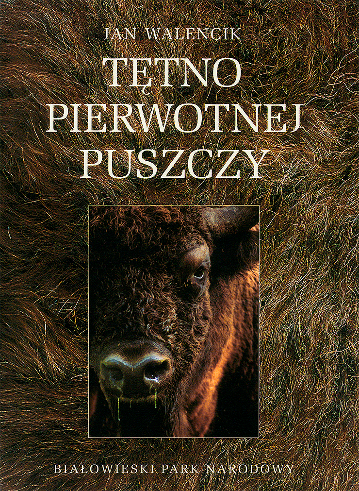 Okładka albumu Tętno pierwotnej puszczy, autor Jan Walencik.